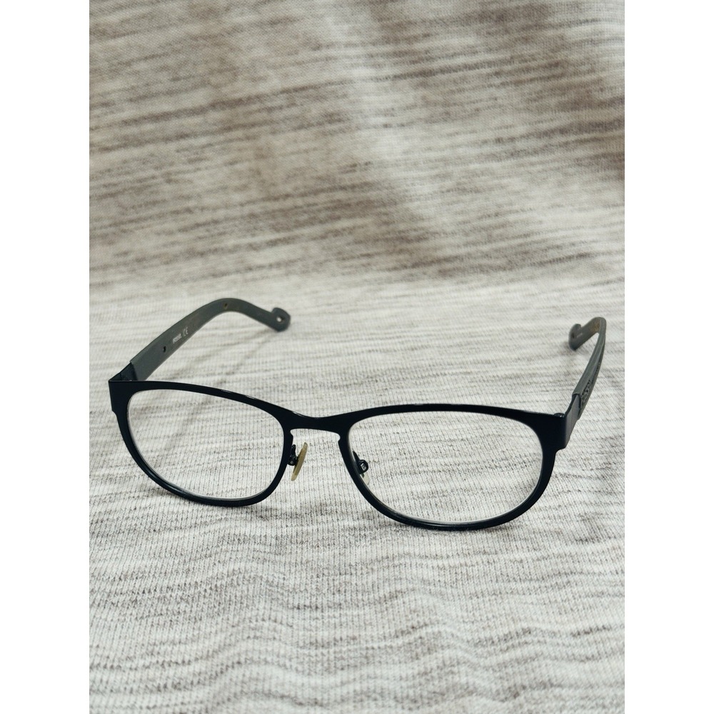 Fossil Leighton ORX1 Eyeglasses Frame Black Green 140